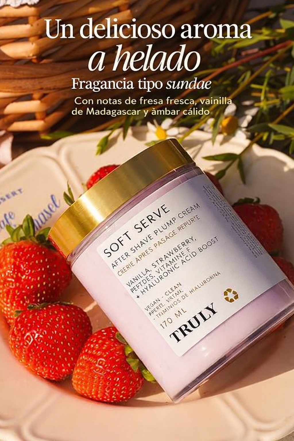 Crema Truly Fresa Hidratación y Suavidad Todo el Día 2x1